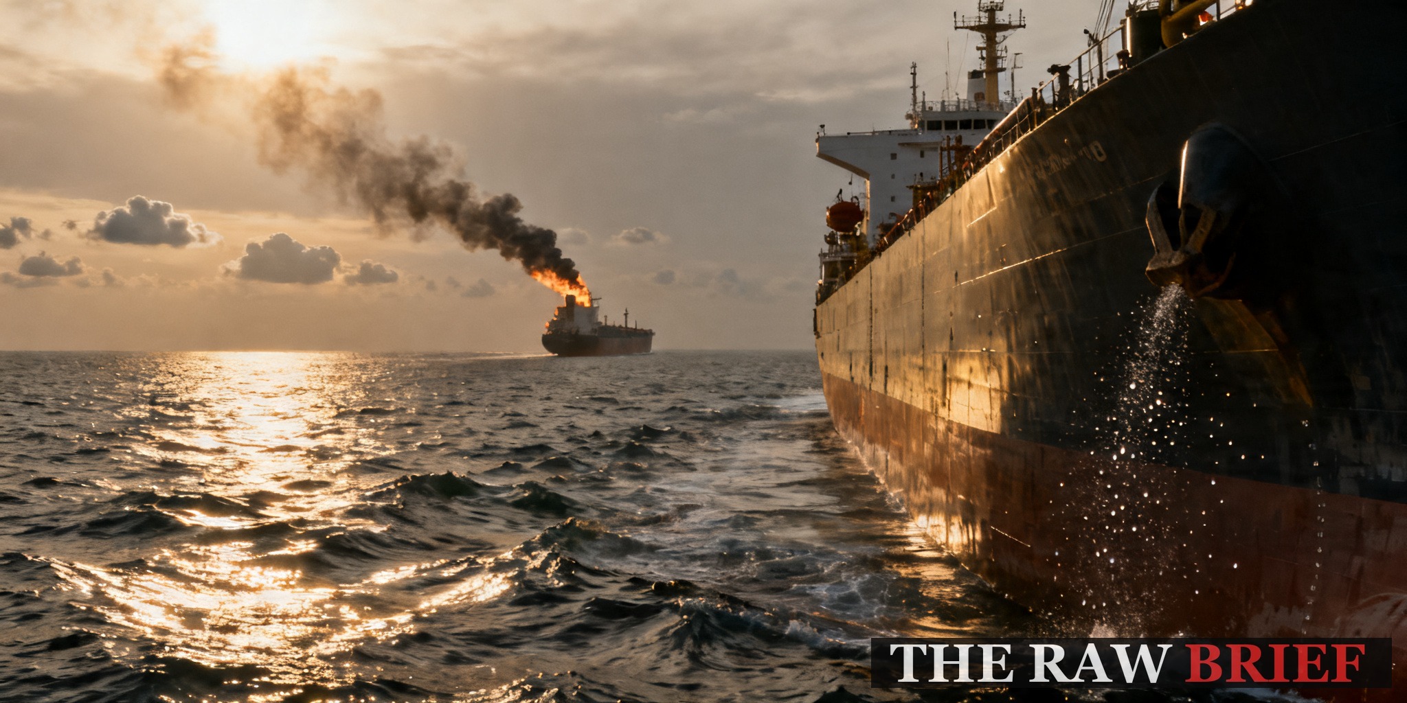 Trump Vows to Keep Hormuz Blockade as Iran Fires on Tankers